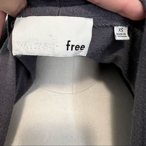 Aritzia Wilfred Free Zlata Sweater Cardigan Gray - Picture 13 of 14